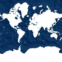 Defined bathymetry sample